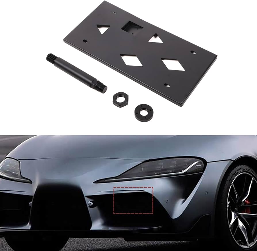 Amazon.co.jp: トヨタ スープラ 2019年～現行に専用 フロントナンバー