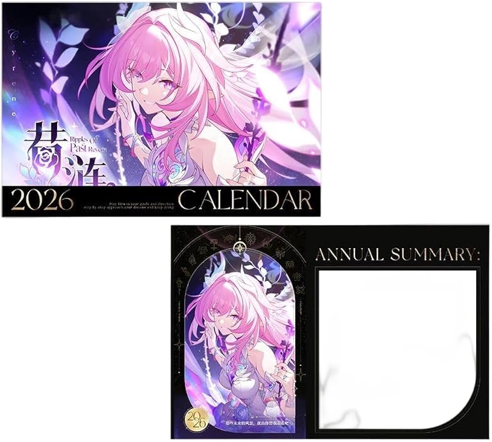 Amazon | 崩壊：スターレイル 2026カレンダー オンパロス 黄金裔 卓上