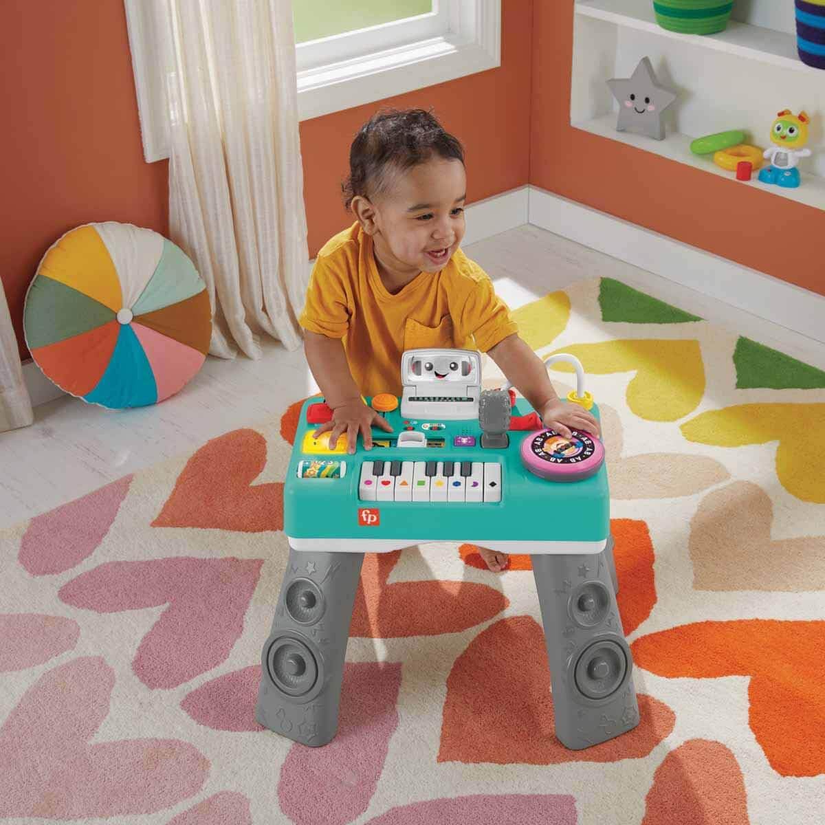 Amazon.co.jp: Fisher-Price Fun DJ アクティビティテーブル