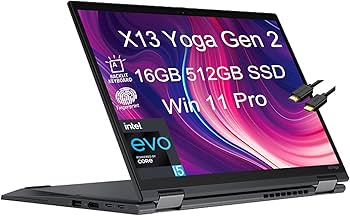 Amazon.com: Lenovo ThinkPad X13 Yoga Gen 2 13.3