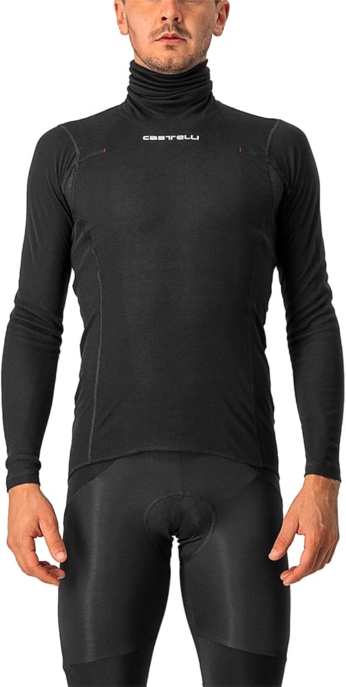 Castelli Men's Flanders Neck Warmer Base Layer, Jersey with High