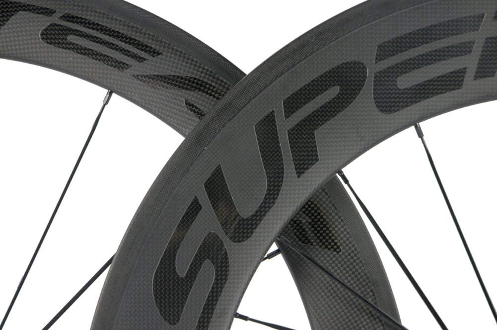 Amazon | Superteam 700c カーボン自転車ホイールフロント 60mm リア