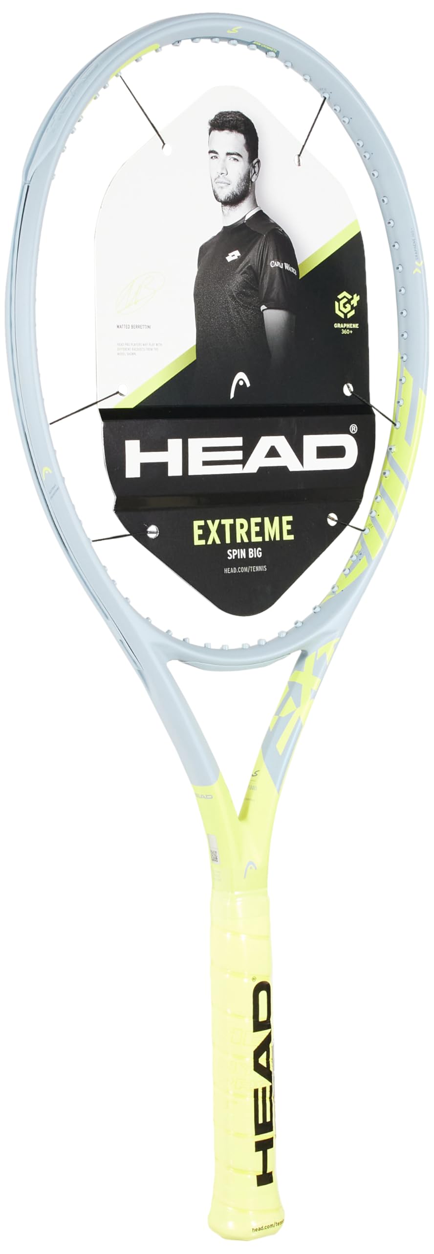 Amazon | HEAD Graphene 360+ Extreme S テニスラケット イエロー U 30