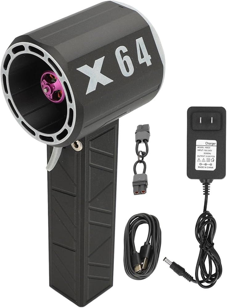 Amazon.co.jp: X64 洗車ブロワー 40m/s 爆風 ブロワー USB Type-C 充電