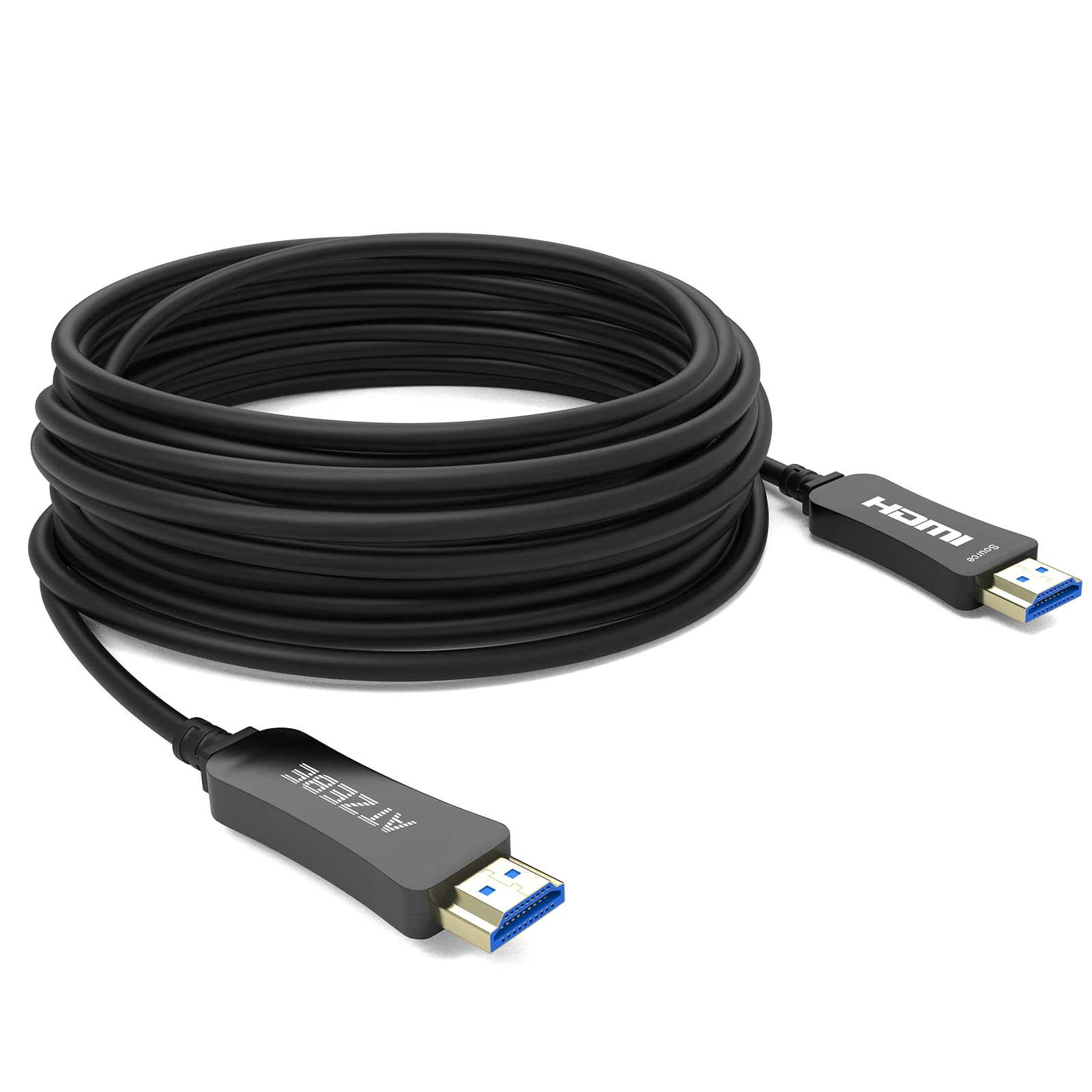 Amazon | ATZEBE 光ファイバーHDMI ケーブル 15m 4K 60Hz対応 18gbps超