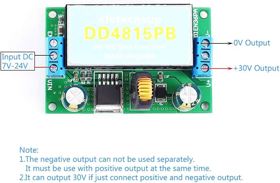 Amazon.co.jp: ブレッドボード DC-DCステップアップダウン電源