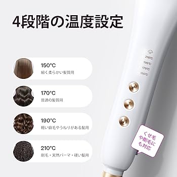 Amazon.co.jp: Wavytalk スチームストレートブラシ｜スチームで