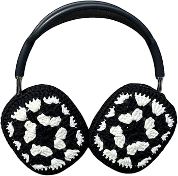 Amazon | Apple Airpods Max かぎ針編みヘッドホンカバー かわいい
