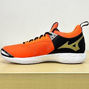 Amazon | 25.5cm ミズノ バレーボールシューズ WAVE MOMENTUM