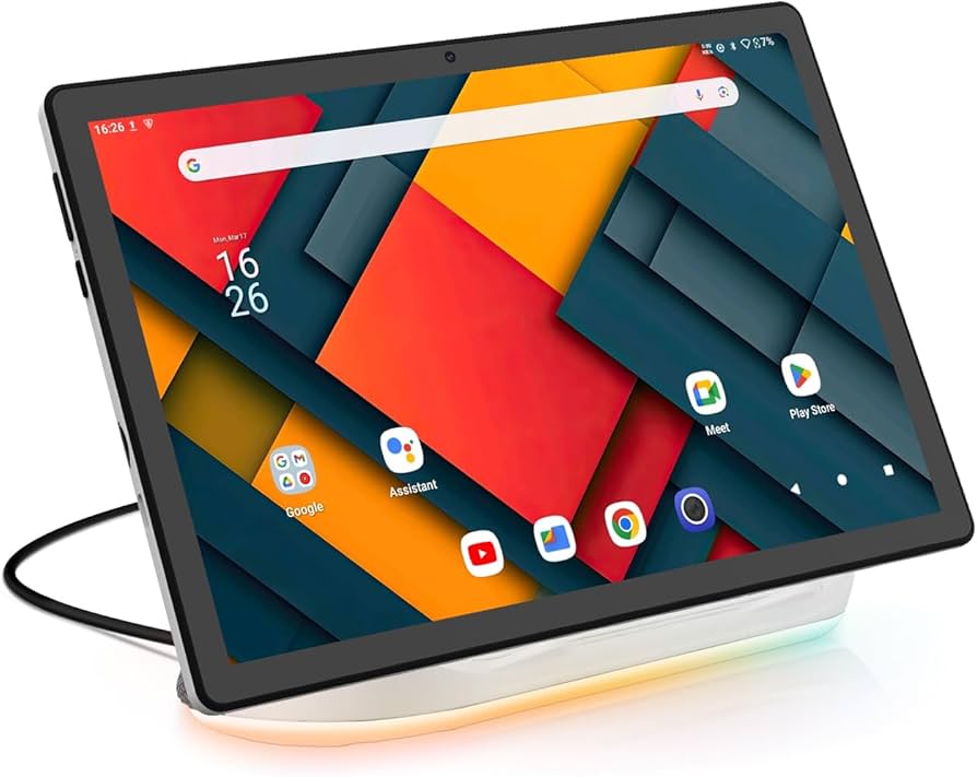 Amazon.com : 2026 Upgraded Android Tablet with Charging Speaker