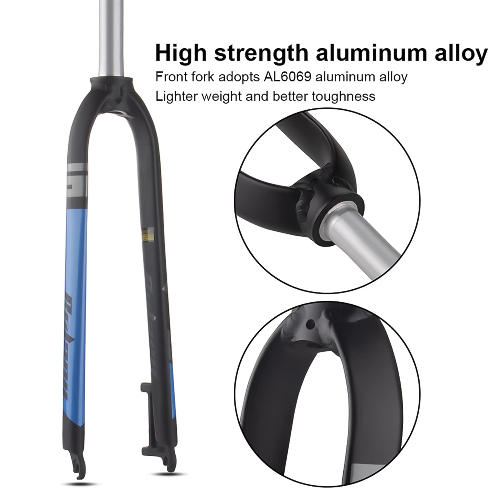 Amazon.co.jp: カーボンファイバーフロントフォーク、リジッドロード