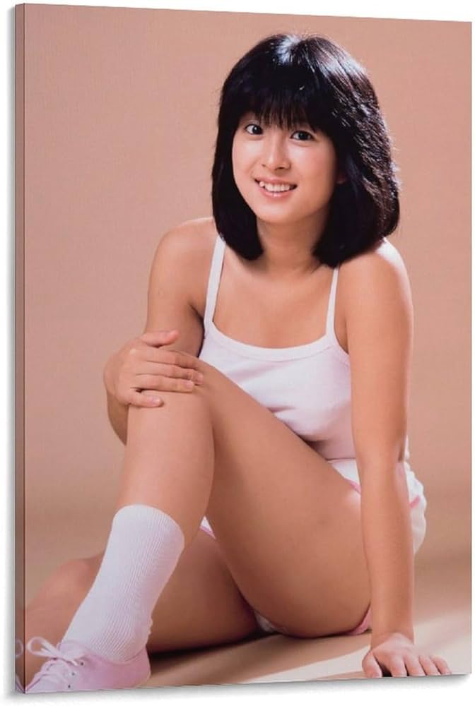 Amazon.co.jp: 河合奈保子 歌手 若い頃4 レトロ ポスター アートパネル