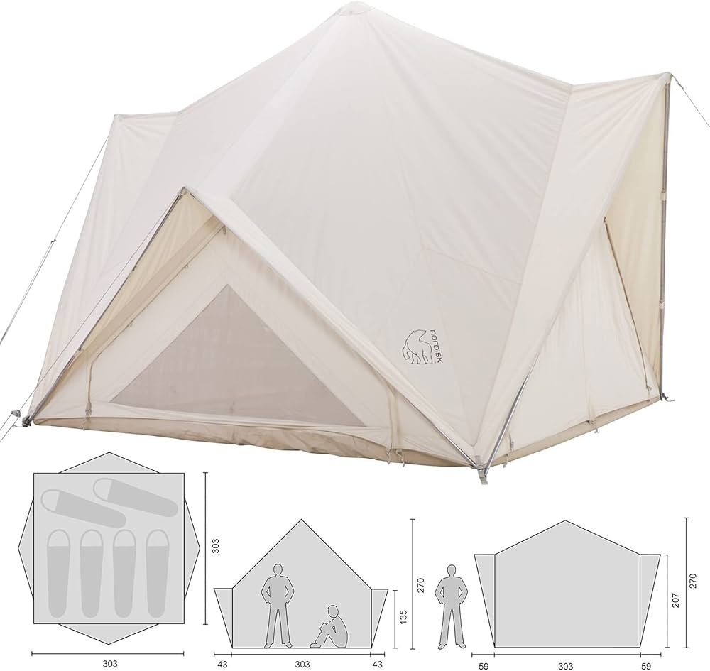 Amazon | ノルディスク（Nordisk） ファミリーテント Midgard 9.2 Tent