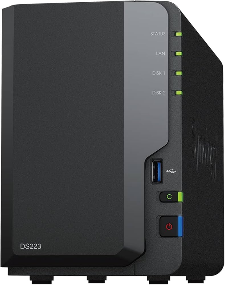 Amazon.co.jp: Synology NASキット 2ベイ DS223/G【ガイドブック付