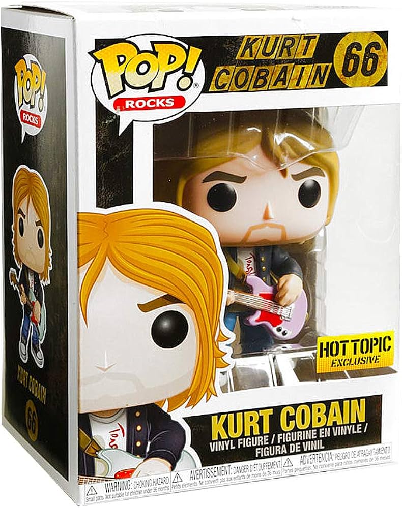Amazon.com: Funko Pop! Rocks: Kurt Cobain Nirvana - MTV's Live and
