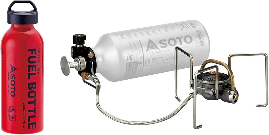 Amazon | SOTO MUKAストーブ SOD-371＋2023New広口ボトルCRM 480ml SOD