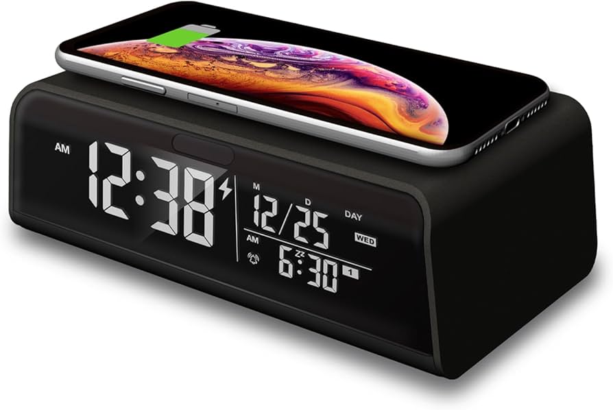 Amazon.co.jp: ADESSO(アデッソ) ワイヤレスチャージングクロック