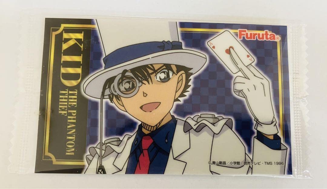 Amazon.co.jp: コナン 怪盗キッド シール カード トランプ柄 : おもちゃ