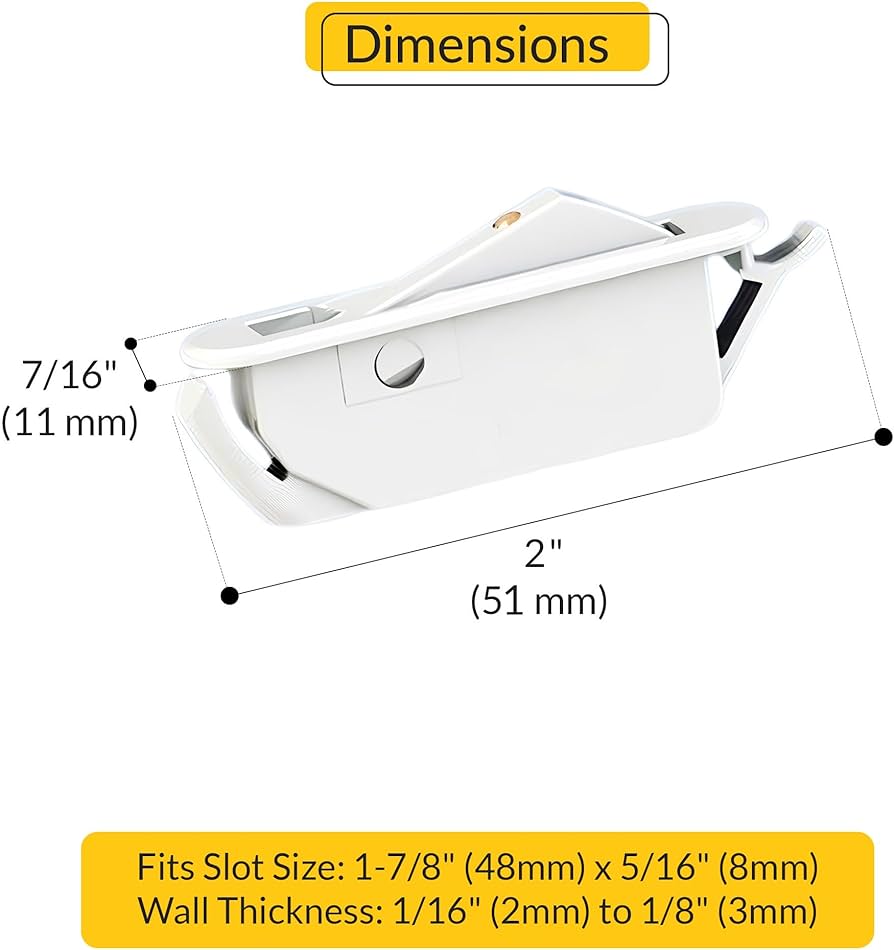 Brixwell Single Action Window Opening Control Device, Plastic