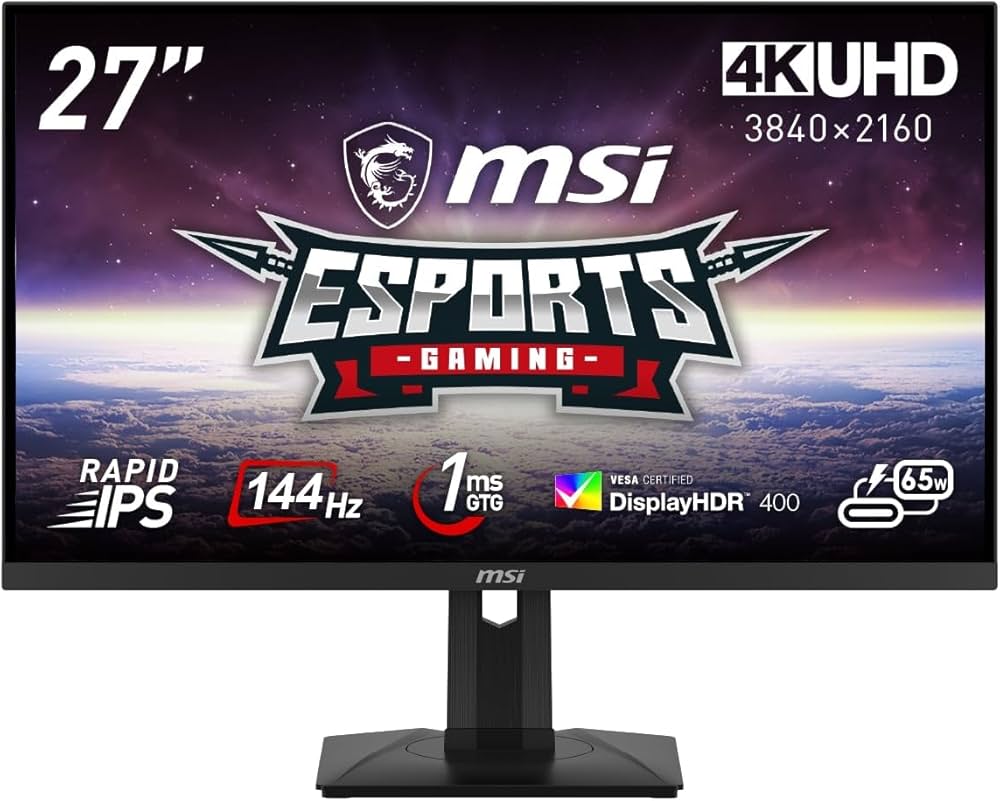 Amazon.co.jp: MSI Gaming Monitor, MAG 274UPF 27 inch, 4K UHD
