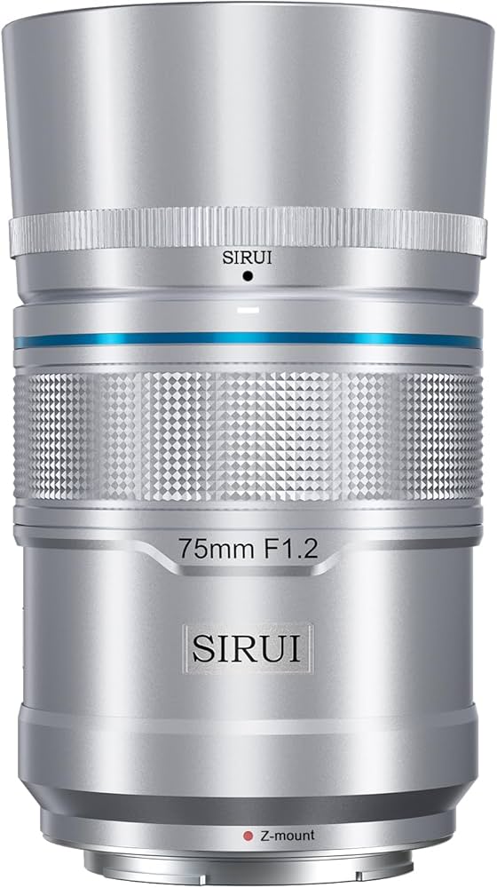 Amazon.co.jp: SIRUI Sniper 75mm オートフォーカスレンズ、F1.2 望遠