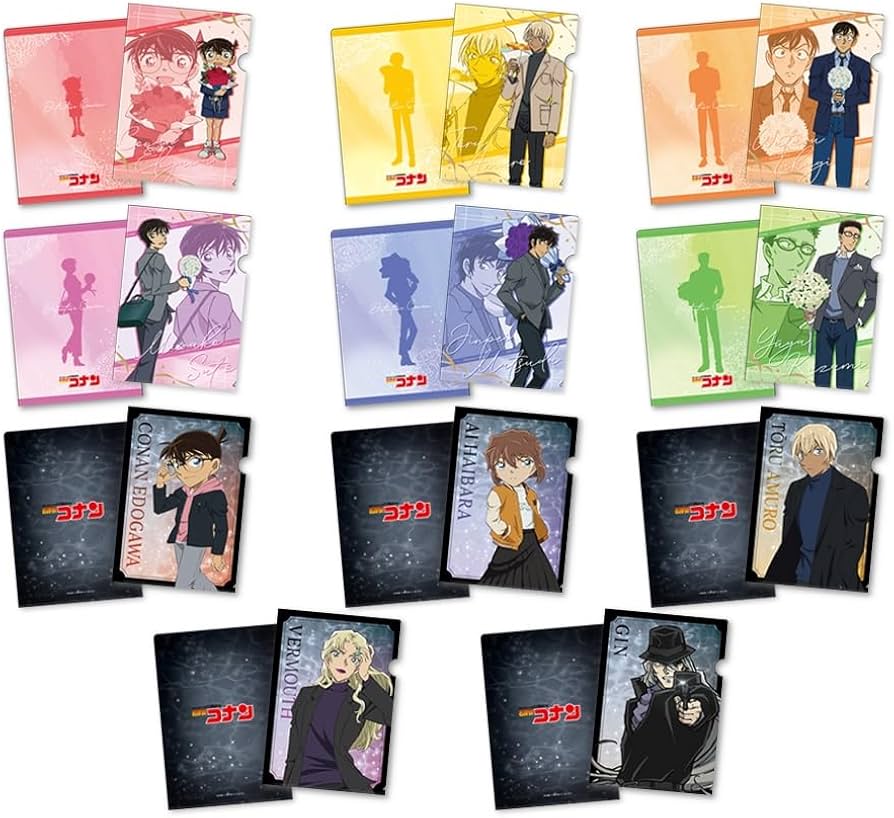 Amazon.co.jp: 名探偵コナン ビジュアルアートクリアファイル Vol.3