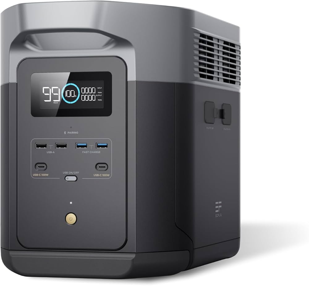 Amazon.co.jp: EcoFlow ポータブル電源 DELTA 2 Max 2048Wh 大容量