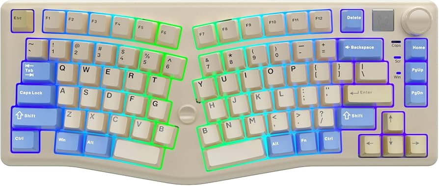 Amazon.com: CORBOBO x LEOBOG Alice A75 Ergonomic Keyboard