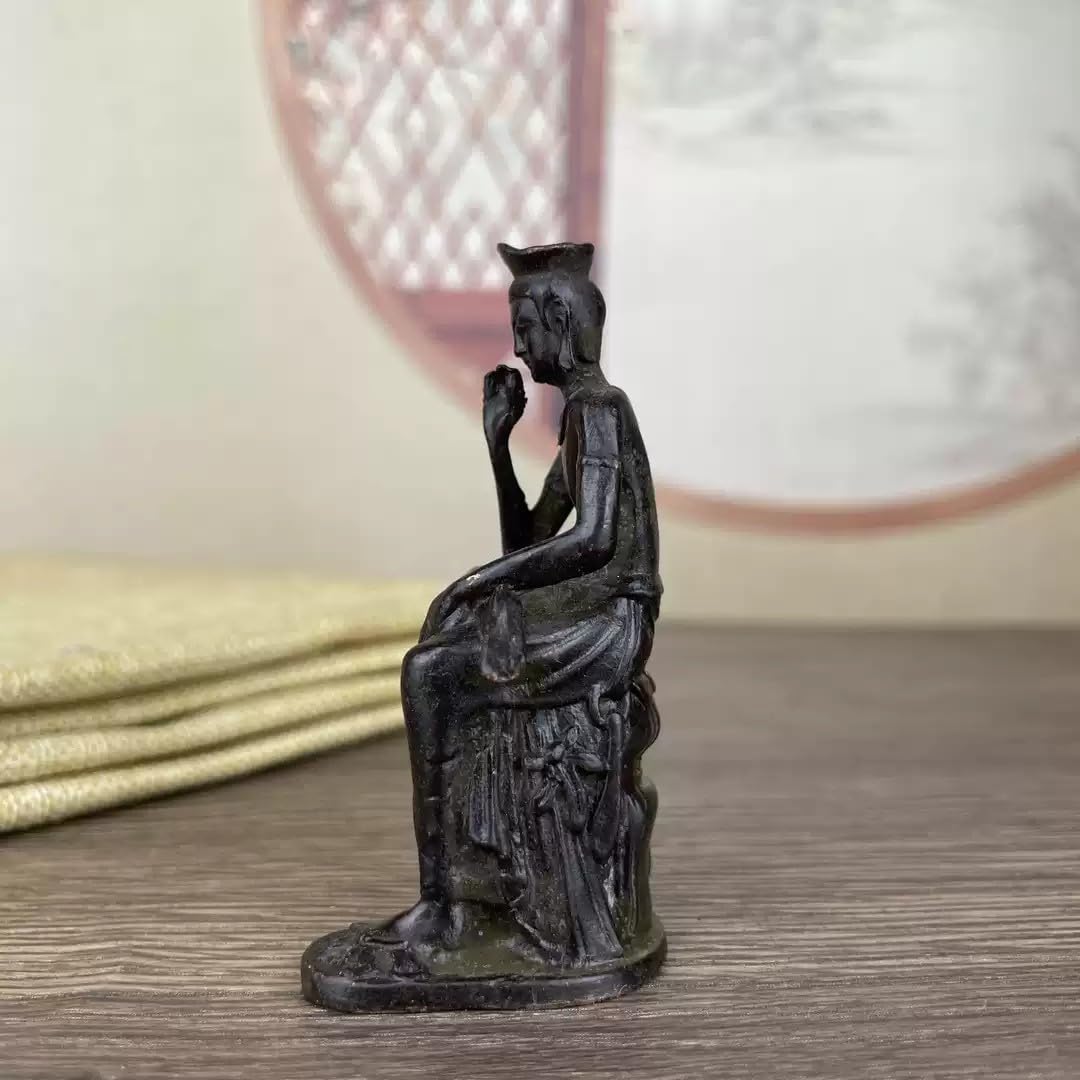 Amazon｜仏像 弥勒菩薩 66mm(古美色/真鍮) 仏像コレクション 弥勒菩薩