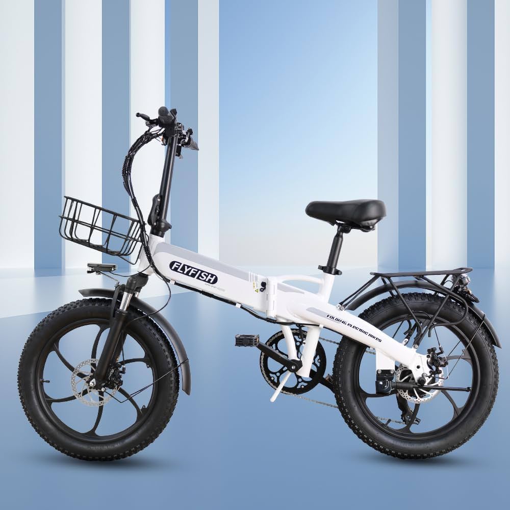 Amazon | FLYFISH 20インチ電動アシスト自転車 折り畳み自転車