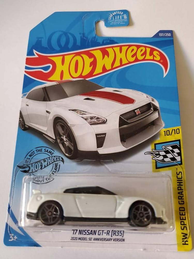 Amazon | Hot Wheels 2020 Hw Speed Graphics '17 Nissan GT-R [R35