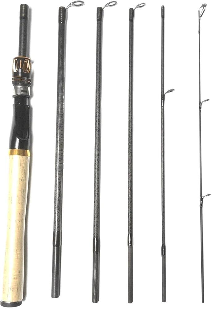 Amazon.co.jp: 7フィート スピニングパックロッド 6ピース(L) 7ft (2.1
