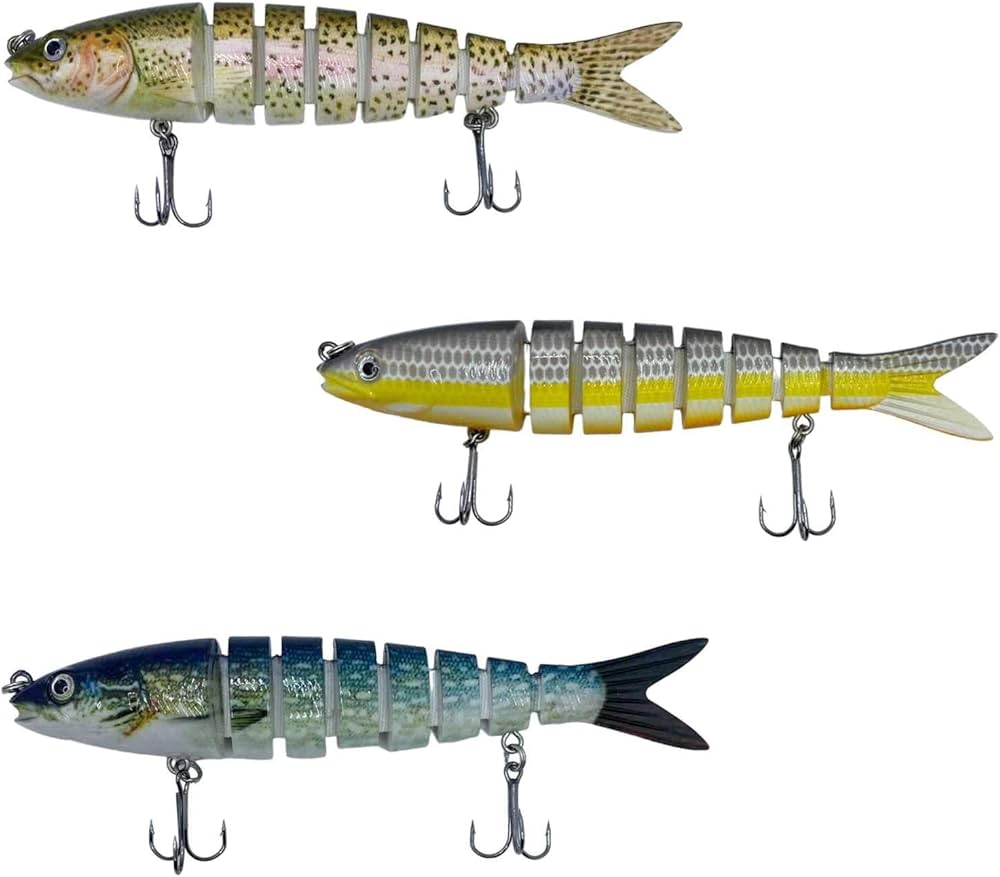 Amazon.co.jp: ルナリ ビッグベイト リップレス ルアー スイムベイト