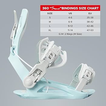 Amazon | XCMAN リアステップインスタイル スノーボードビンディング