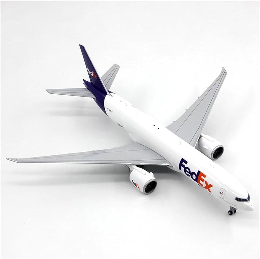 Amazon.co.jp: 飛行機模型飛行機おもちゃの飛行機模型 フェデックス