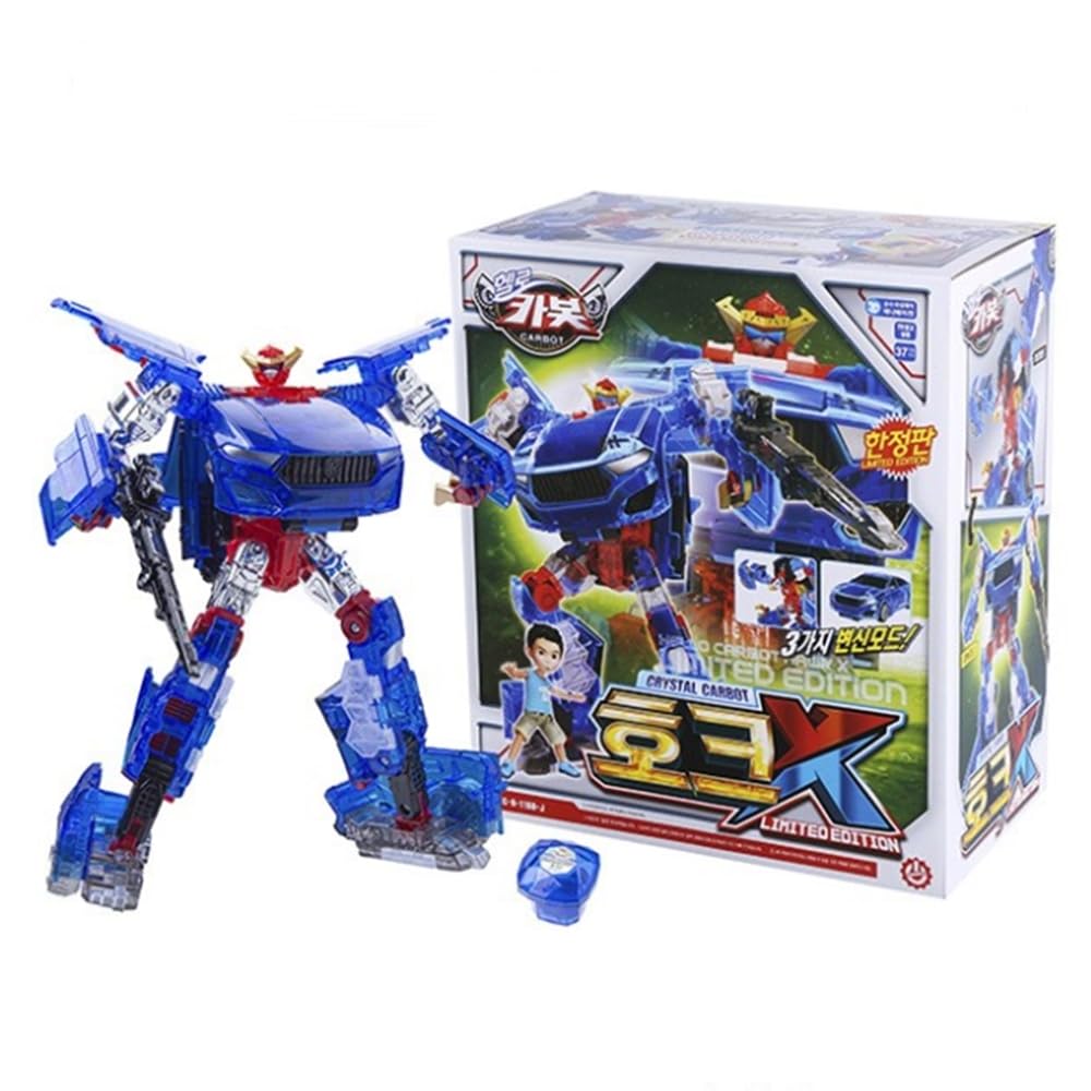 Amazon.co.jp: ハローカーボットクリスタルカーボットホークX 韓国変身