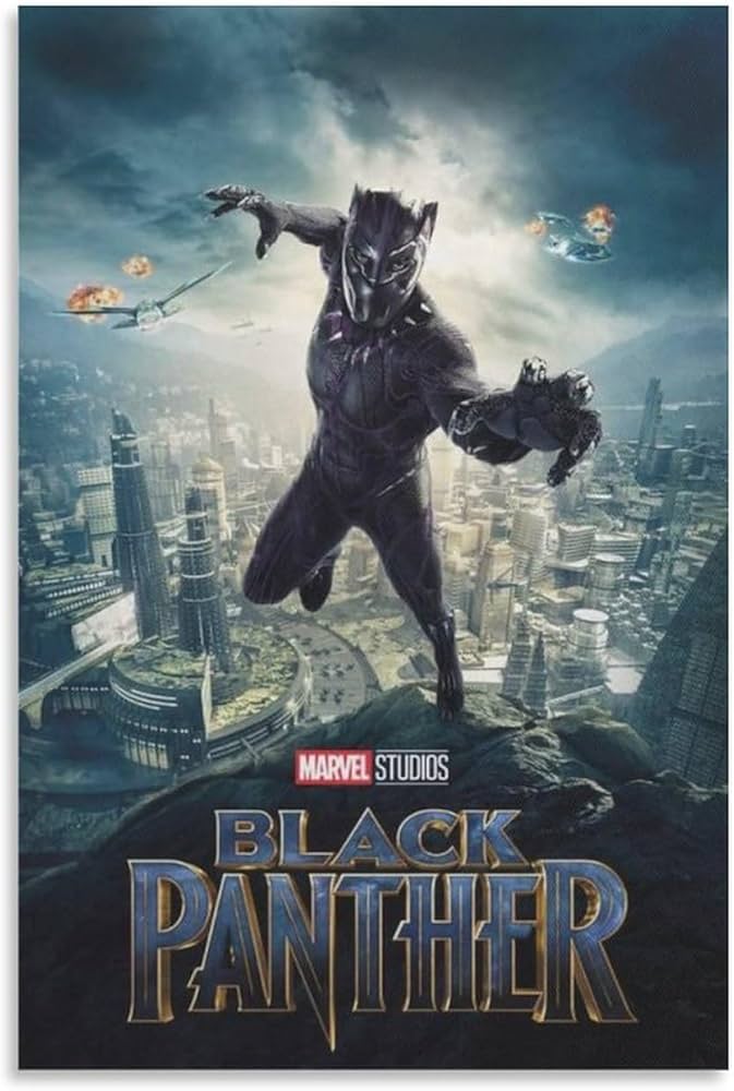 Amazon.co.jp: マーベル ポスター ブラックパンサー ポスター アート