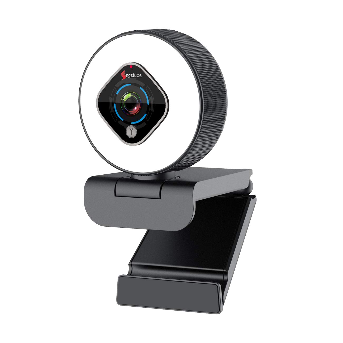 Amazon.com: Angetube Streaming Webcam 1080P with Ring Light - HD
