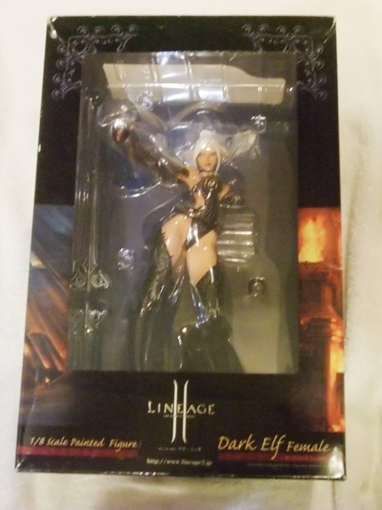 Amazon | リネージュⅡ ダークエルフフィメール 黒ハイレグTバック