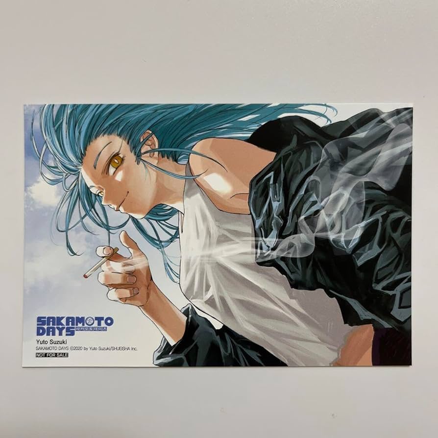 サカモトデイズ 赤尾リオン 韓国 特典 ポスター コミック 13巻 表紙