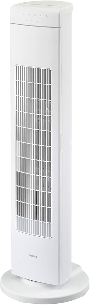Amazon.co.jp : ツインバード 扇風機 タワーファン 洗える 3段階風量