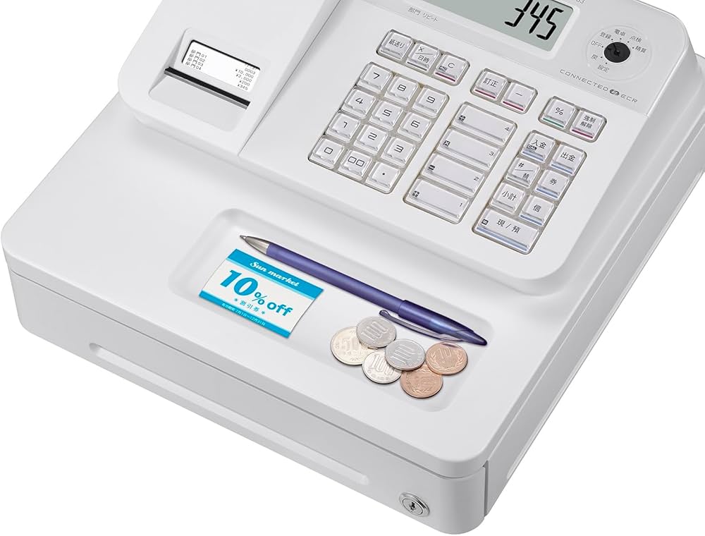 Amazon | CASIO(カシオ) 電子レジスター レジスター 業務用 Bluetooth