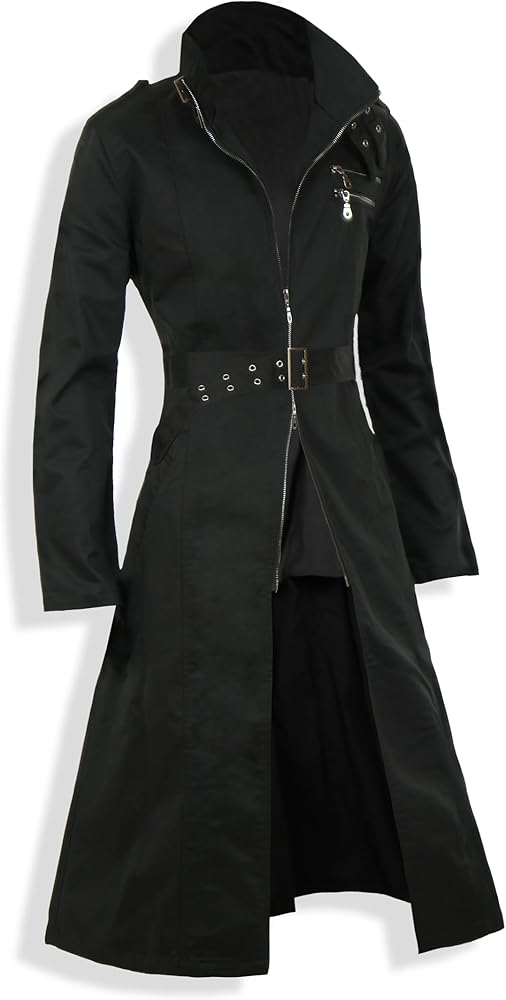 Amazon | [CrossWorld] メンズ ロングコート 膝下 ダブルジップ 冬