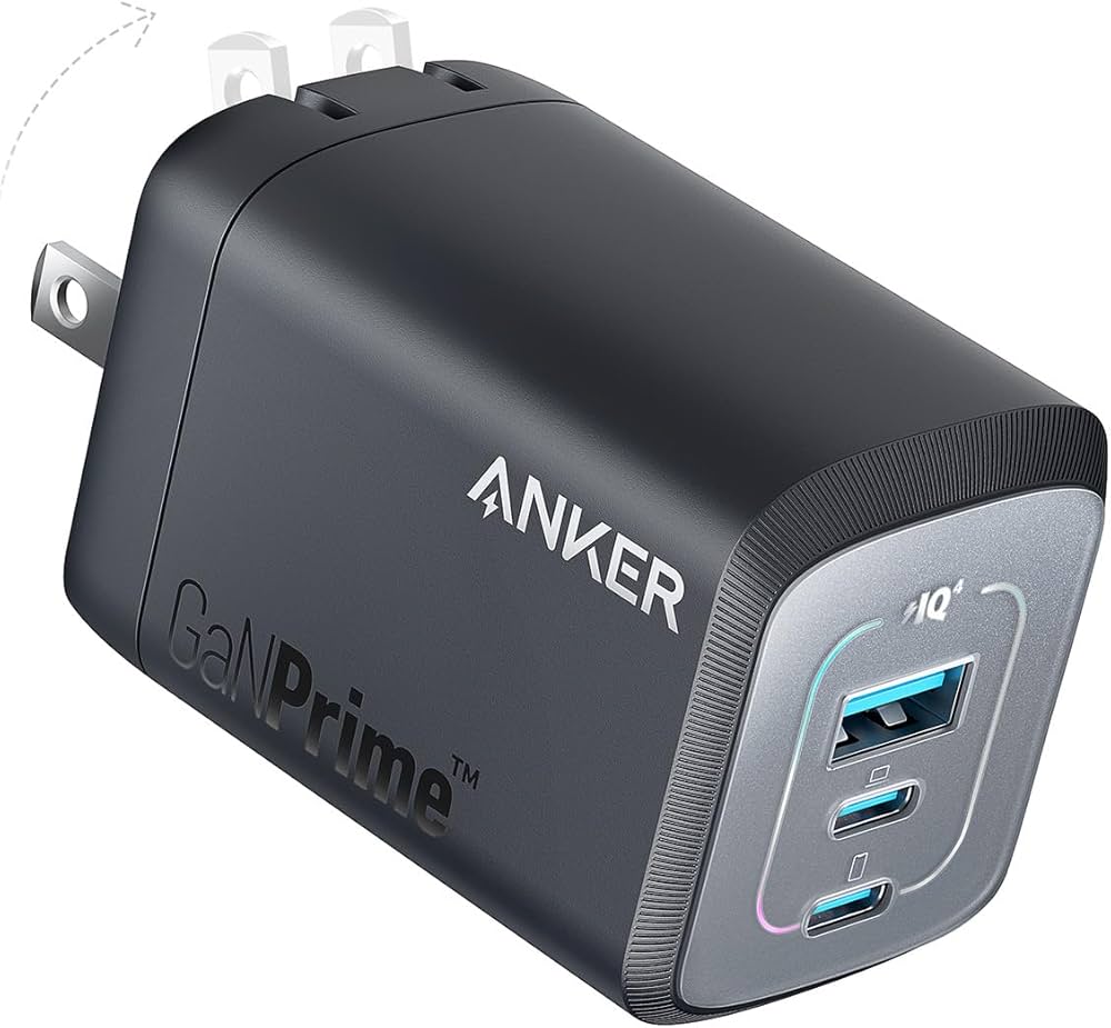 Amazon.com: Anker Prime 100W USB C GaN Charger, 3-Port Compact