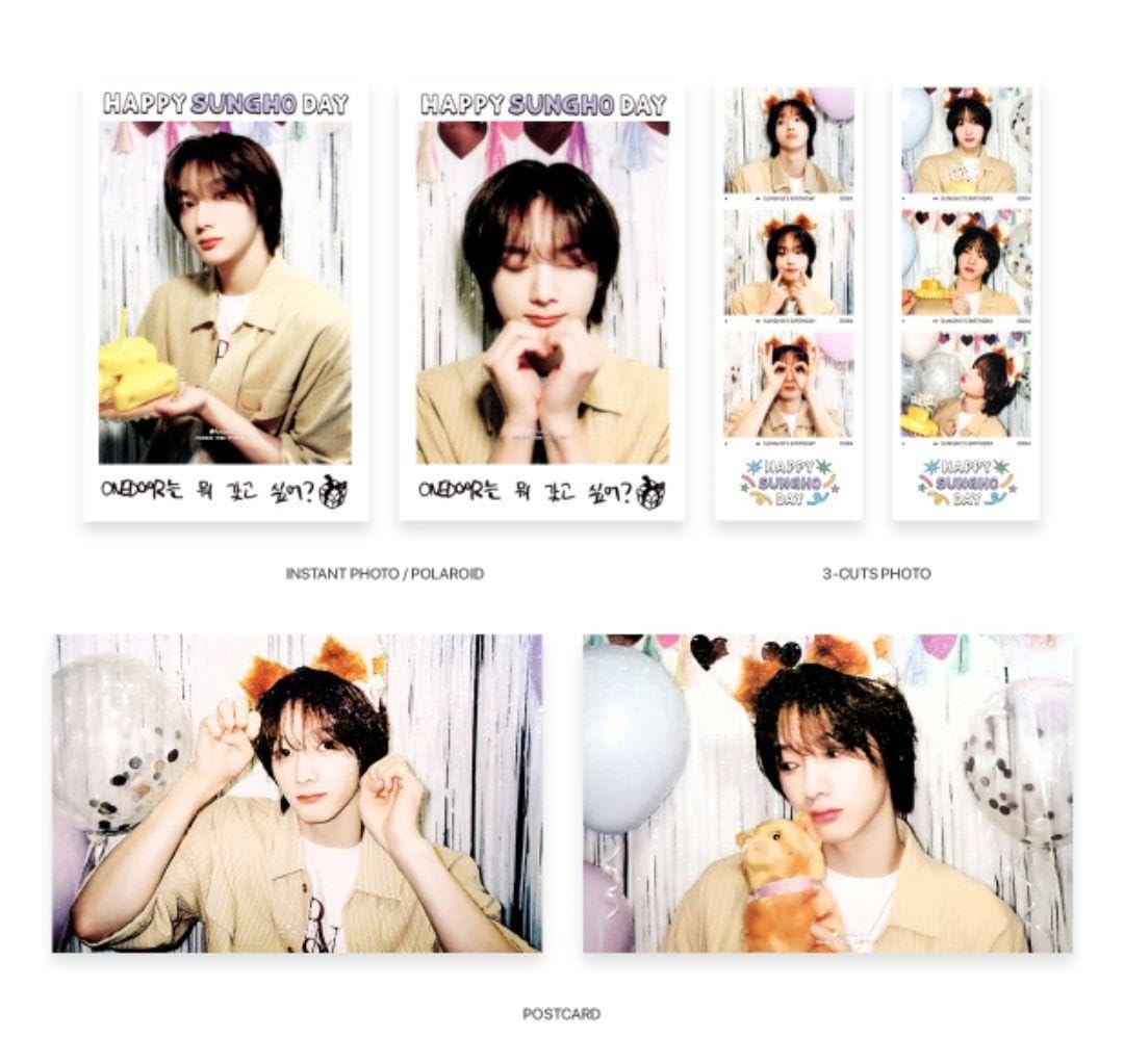 Amazon.co.jp: BOYNEXTDOOR ソンホ Happy SUNGHO フォトセット day