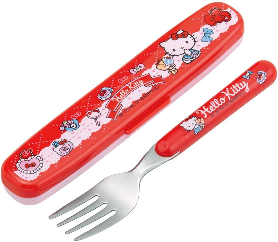 Amazon｜スケーター (skater) フォーク ケースセット 14.2cm ハロー