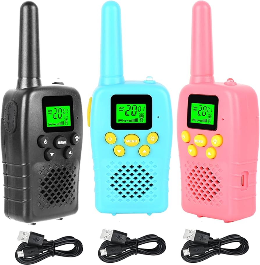 Amazon | t18 トランシーバー 3台セット 充電式 westayin