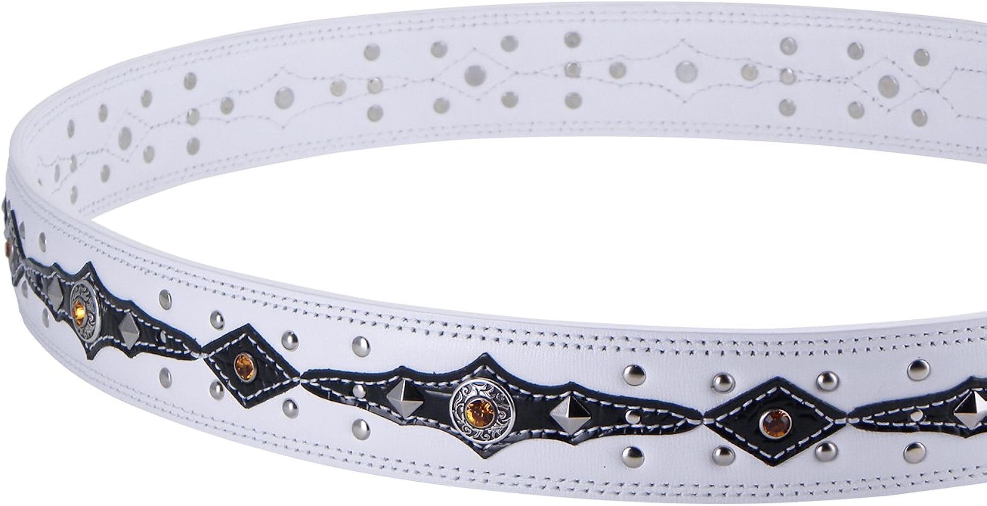 Amazon | （ベルトファクトリー） 本革ベルト ゴルフベルト マーカー付