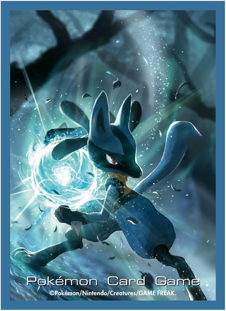 Amazon.co.jp: ポケモンカードゲーム デッキシールド ルカリオ : ホビー