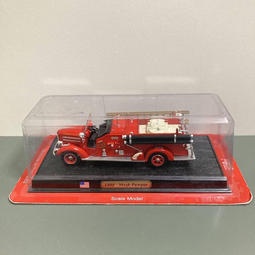 Amazon.co.jp: 世界の消防車 #13 MACK PUMPER 1948 マック ポンパー